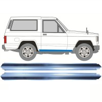 Pannello di riparazione sottoporta lamiera per Nissan Patrol K160 1979-1990 / Sinistra+Destra / Set 16291