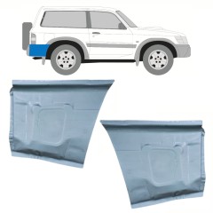 Pannello di riparazione parafango posteriore per Nissan Patrol Y61 GY61 1997-2009 / Sinistra+Destra / Set 10168