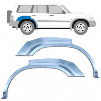 Pannello di riparazione parafango posteriore per Nissan Patrol Y61 GY61 1997-2009 / Sinistra+Destra / Set 10283