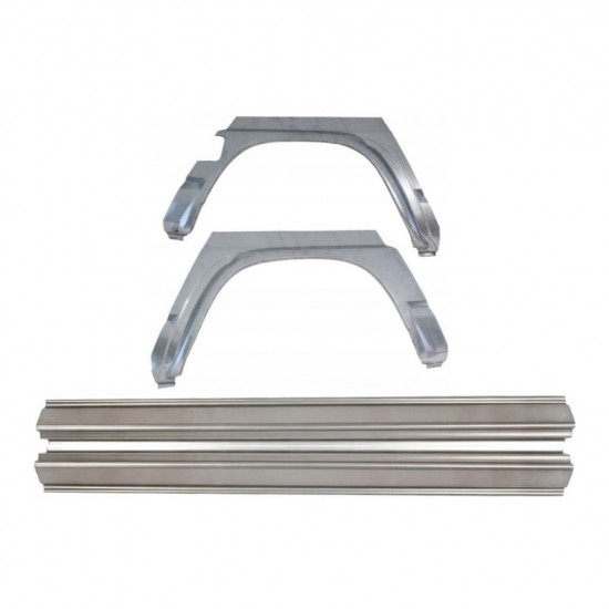 Pannello di riparazione sottoporta e parafango posteriore per Nissan Patrol Y60 GY60 1990-1997 / Sinistra+Destra / Set 11542