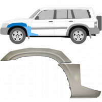 Pannello di riparazione parafango anteriore per Nissan Patrol Y61 GY61 1997-2009 / Sinistra / Set 10033