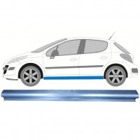 Pannello di riparazione sottoporta lamiera per Peugeot 207 207+ 2006- / Sinistra 8093