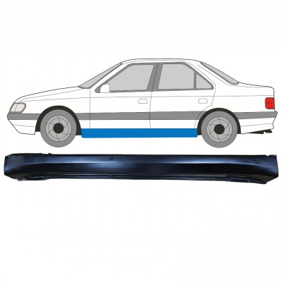 Sottoporta Lamiera Completo per Peugeot 405 1987-1996 / Sinistra 10779