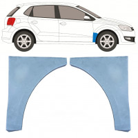 Pannello di riparazione parafango anteriore per Volkswagen Polo 2009-2017 / Sinistra+Destra / Set 10513