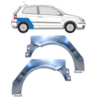 Pannello di riparazione parafango posteriore per Volkswagen Polo 2001-2009 / Sinistra+Destra / Set 16261