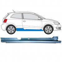 Sottoporta Lamiera Completo per Volkswagen Polo 2009-2017 / Destra 12859