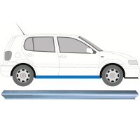 Pannello di riparazione sottoporta inferiore per Volkswagen Polo 1994-1999 / Sinistra = Destra (simmetrico) 15998