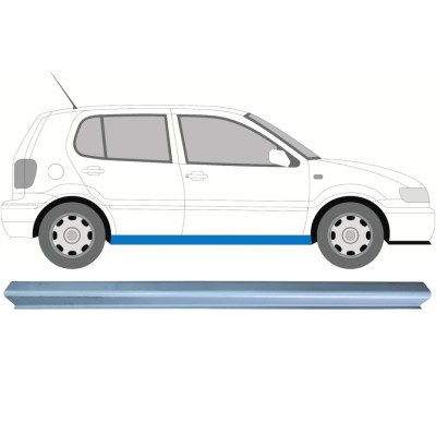 Pannello di riparazione sottoporta inferiore per Volkswagen Polo 1994-1999 / Sinistra = Destra (simmetrico) 15998