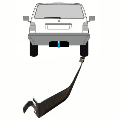 Cinghie serbatoio carburante per Volkswagen Polo 1981-1994 10202