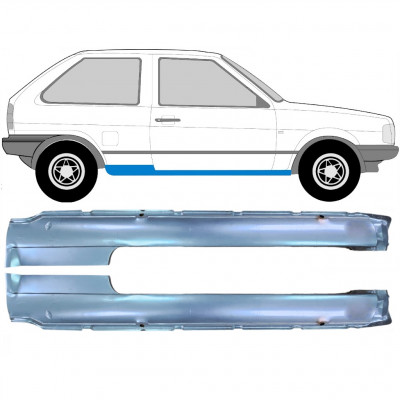Sottoporta Lamiera Completo per Volkswagen Polo 1981-1994 / Sinistra+Destra / Set 10509