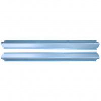 Pannello di riparazione sottoporta lamiera per Volkswagen Polo 1999-2001 / Sinistra = Destra (simmetrico) / Set 9516