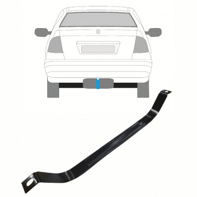 Cinghie serbatoio carburante per Volkswagen Polo Classic Kombi 1995-2001 / COMBI 10183