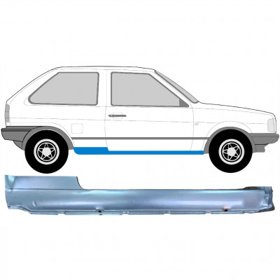 Sottoporta Lamiera Completo per Volkswagen Polo 1981-1994 / Destra 7114