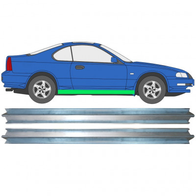 Pannello di riparazione sottoporta lamiera per Honda Prelude 1992-1997 / Sinistra+Destra / Set 11292
