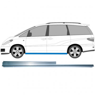 Pannello di riparazione sottoporta lamiera per Toyota Previa 2000-2005 / Sinistra 10189