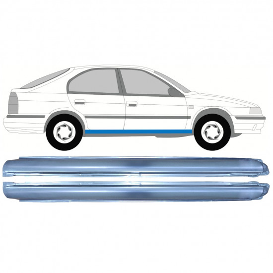 Sottoporta Lamiera Completo per Nissan Primera P10 1990-1996 / Sinistra+Destra / Set 9931