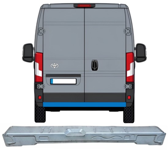 Pannello di riparazione traversa posteriore per Toyota Proace Max 2024- 16873