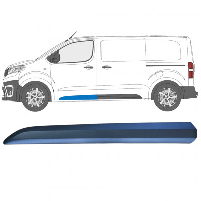 Modanatura porta anteriore per Peugeot Expert 2016- / Sinistra 13342