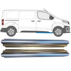 Pannello di riparazione davanzale della porta anteriore per Citroen Jumpy 2016- / Sinistra = Destra (simmetrico) / Set 15143