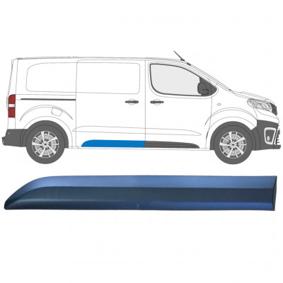 Modanatura laterale posteriore per Peugeot Expert 2016- / Destra 13357