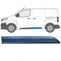Modanatura laterale posteriore per Peugeot Expert 2016- / Sinistra 13348