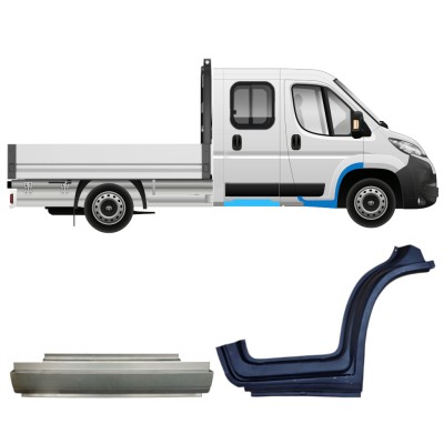 Set di pannelli di riparazione per Toyota Proace Max 2024- / Destra 16684