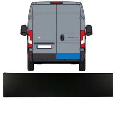 Modanatura laterale porta posteriore per Toyota Proace Max 2024- / Destra 15931