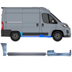 Set di pannelli di riparazione per Toyota Proace Max 2024- / Destra 16759
