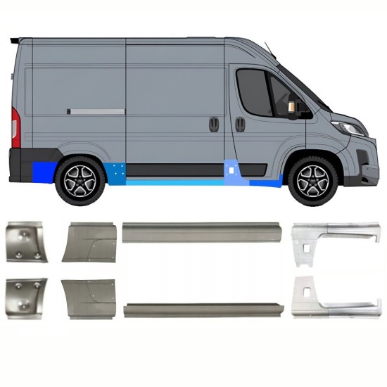 Set di pannelli di riparazione per Toyota Proace Max 2024- / Sinistra+Destra 16713