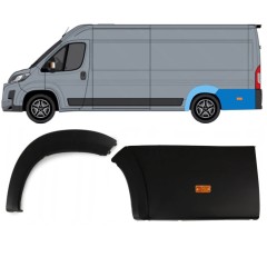 Set di modanature arco ruota posteriore con lampada per Toyota Proace Max 2024- / Sinistra 15890