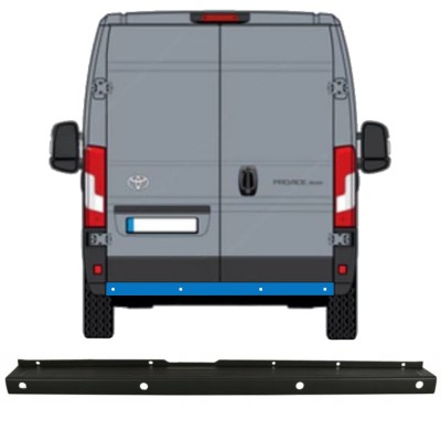 Paraurti posteriore con PDC per Toyota Proace Max 2024- 15934