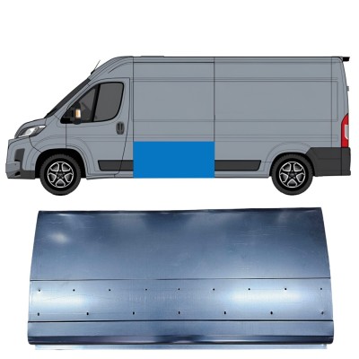 Lamiera di riparazione del fianco alto per Toyota Proace Max 2024- / Sinistra = Destra (simmetrico) 16717