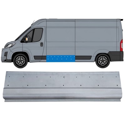 Lamiera di riparazione laterale con fori per modanatura per Toyota Proace Max 2024- / Sinistra 16762