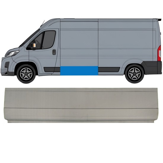 Pannello di riparazione pannello laterale per Toyota Proace Max 2024- / Sinistra 16681