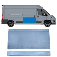 Pannello di riparazione esterno inferiore porta scorrevole per Toyota Proace Max 2024- / Destra 16677