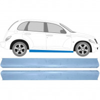 Pannello di riparazione sottoporta lamiera per Chrysler PT Cruiser 2000-2010 / Sinistra = Destra (simmetrico) / Set 9583
