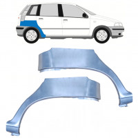 Pannello di riparazione parafango posteriore per Fiat Punto I 1993-1999 / Sinistra+Destra / Set 9687