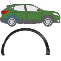 Modanatura laterale parafango posteriore per Nissan Qashqai 2013-2021 / Destra 11779