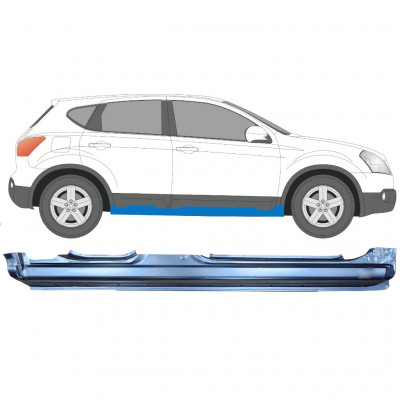 Sottoporta Lamiera Completo per Nissan Qashqai 2007-2013 / Destra 11564