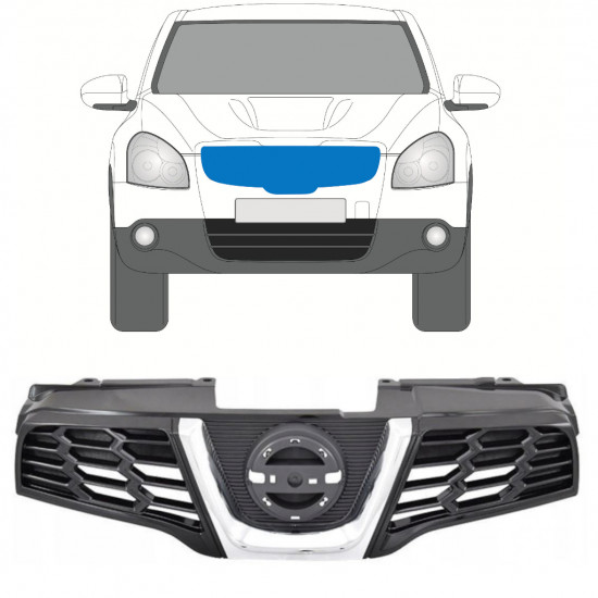 Griglia per Nissan Qashqai 2007-2013 7490