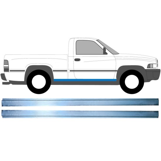 Sottoporta interno per Dodge RAM 1993-2002 / Sinistra+Destra 16129