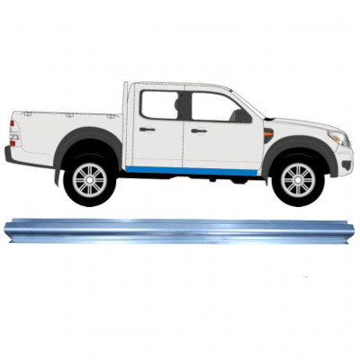 Pannello di riparazione sottoporta lamiera per Ford Ranger 2006-2012 / Sinistra = Destra (simmetrico) 11743