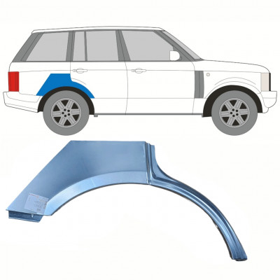 Pannello di riparazione parafango posteriore per Land Rover Range Rover III 2002-2012 / Destra 8490
