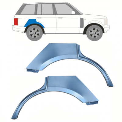 Pannello di riparazione parafango posteriore per Land Rover Range Rover III 2002-2012 / Sinistra+Destra / Set 10287