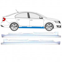 Sottoporta Lamiera Completo per Skoda Rapid 2012-2022 / Sinistra+Destra / Set 11607