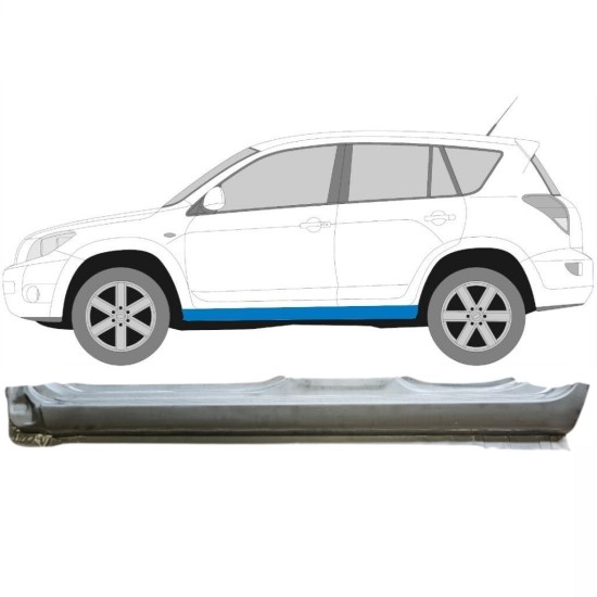 Sottoporta Lamiera Completo per Toyota Rav4 2006-2013 / Sinistra 14751