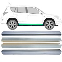 Pannello di riparazione sottoporta interno ed esterno per Toyota Rav4 2006-2013 / Sinistra+Destra / Set 14910