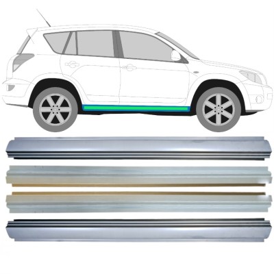 Pannello di riparazione sottoporta interno ed esterno per Toyota Rav4 2006-2013 / Sinistra+Destra / Set 14910