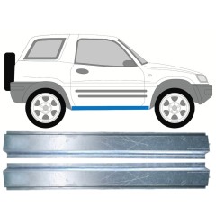 Sottoporta interno per Toyota Rav4 1994-2000 / Sinistra = Destra (simmetrico) / Set 10881