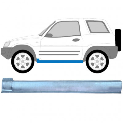 Pannello di riparazione sottoporta lamiera per Toyota Rav4 1994-2000 / Sinistra 8828